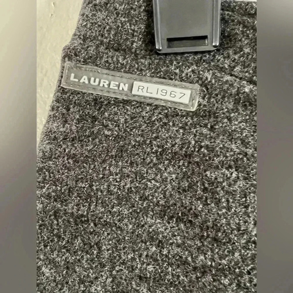 Lauren Ralph Lauren Women’s‎ Wool Blend Wide Leg Pull On Pants Sz M - Picture 7 of 13